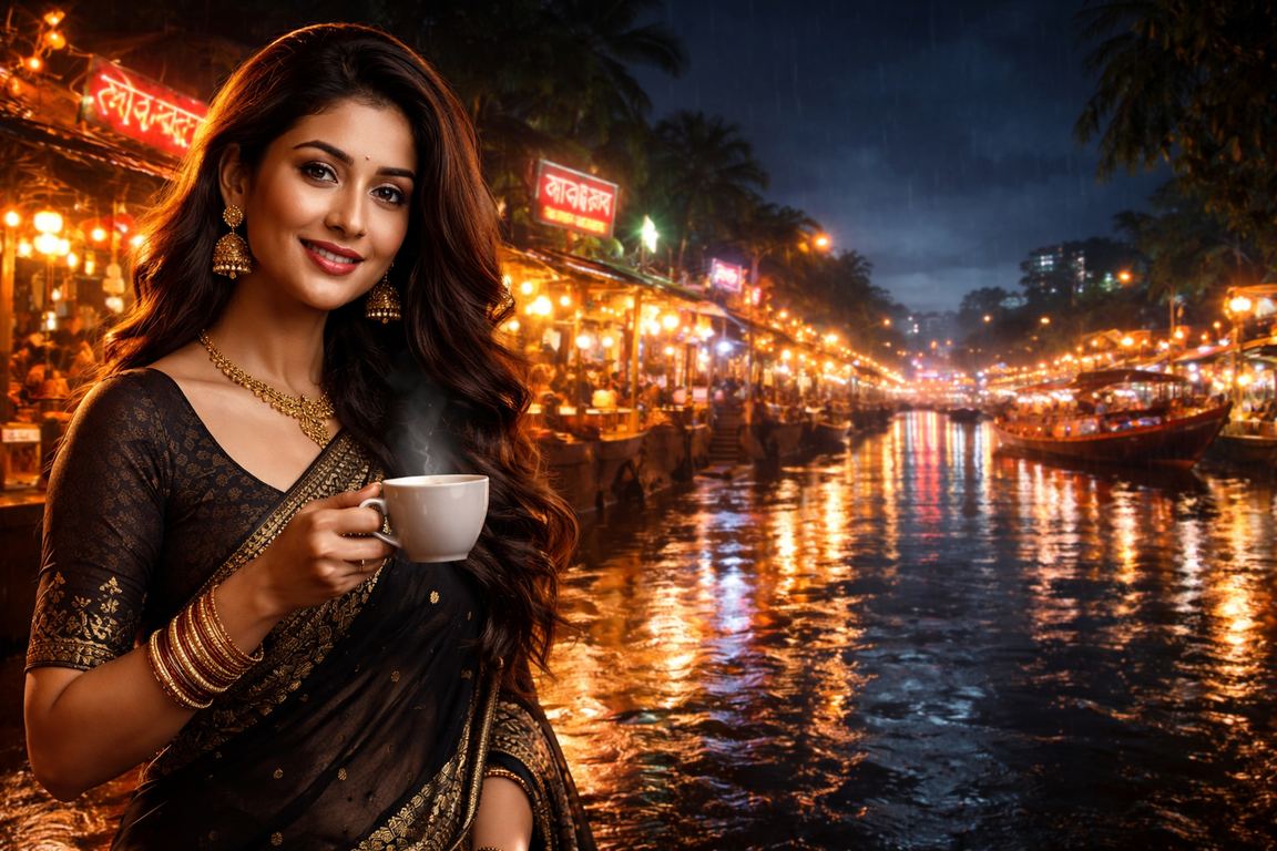 বড় উৎসব উপলক্ষে বরিশালে জমা বোনাসের রাতের বাজারের চিত্র